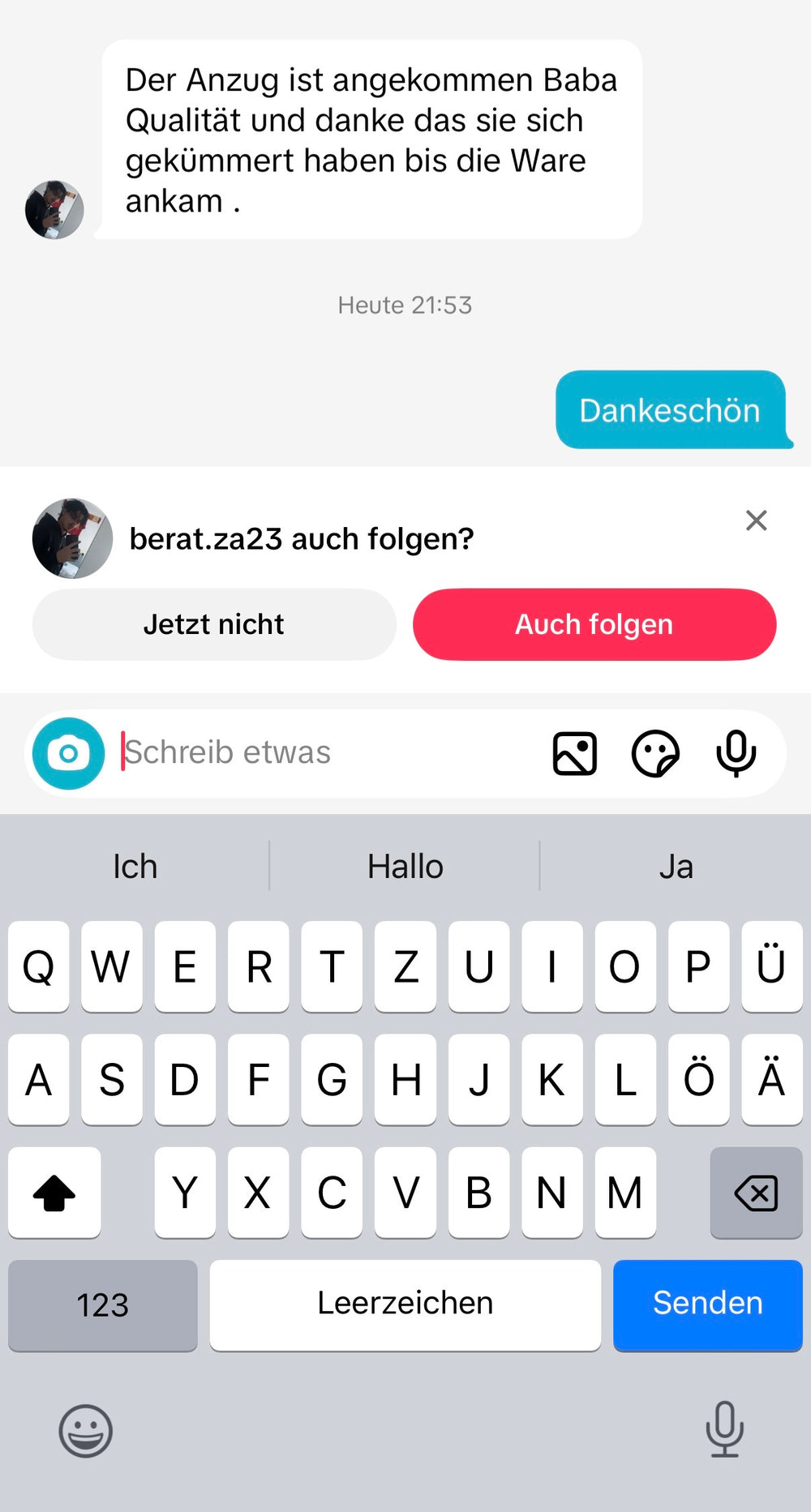 Kundenfeedback